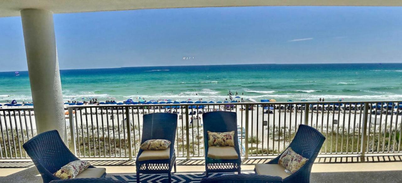 Barefoot Bliss - Beachfront Condo - Sleeps 12 Panama City Beach Buitenkant foto