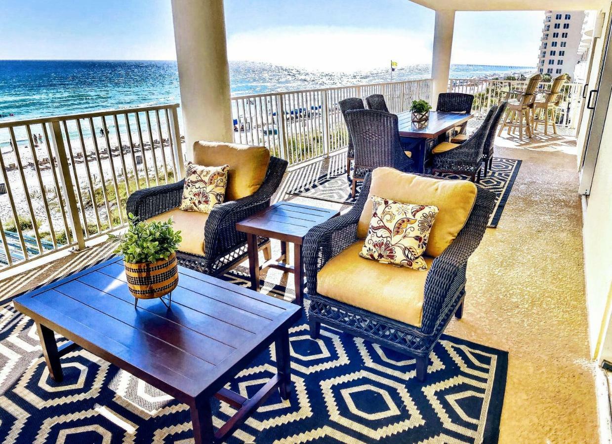 Barefoot Bliss - Beachfront Condo - Sleeps 12 Panama City Beach Buitenkant foto