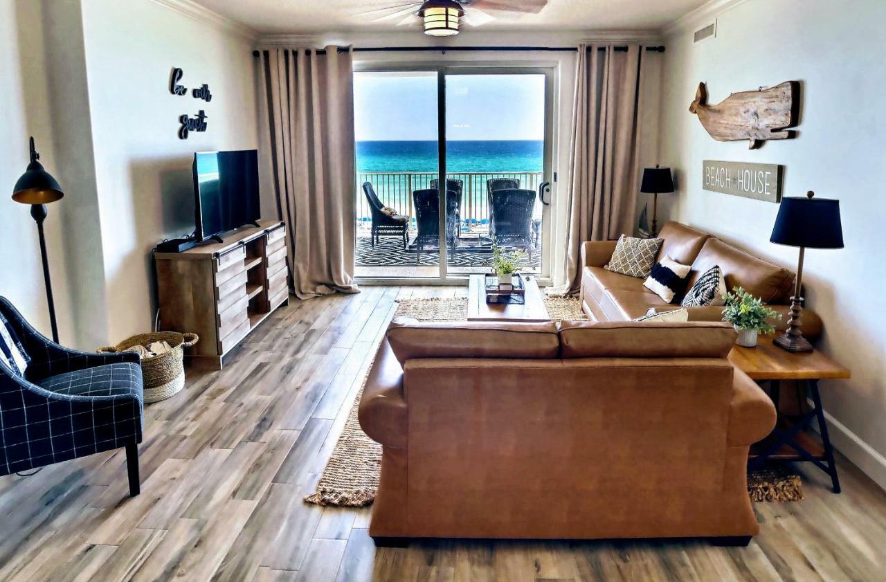 Barefoot Bliss - Beachfront Condo - Sleeps 12 Panama City Beach Buitenkant foto